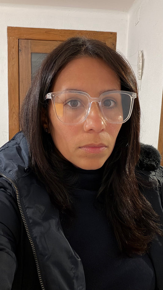 Óculos Biohacker | transparente L | Bloqueador de Luz azul | + 1 Capa para óculos